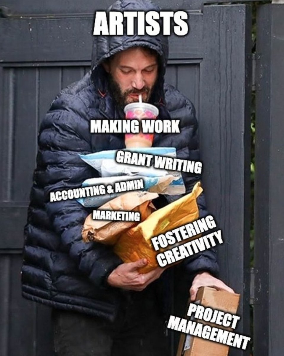 VisualArtsNS's tweet photo. Having hard time juggling everything you do as an artist?

Take our Project Management for Artists Workshop! 

Instructor: Israel Ekanem, Artist and storyteller

Saturday, April 9, 2- 4pm AT
Registration deadline: April 6
Register here: https://t.co/ZlFYGfa8sh https://t.co/VPN4IRCjxS