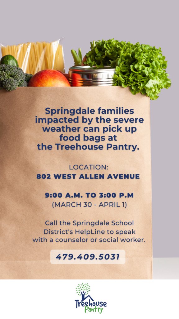 WalkerWildcats1's tweet photo. Treehouse Pantry is OPEN! Please come by and pick up supplies. https://t.co/R35K4iqyog
