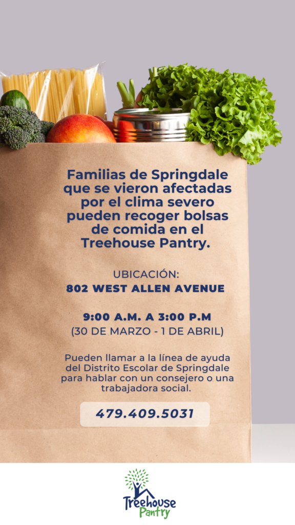 WalkerWildcats1's tweet photo. Treehouse Pantry is OPEN! Please come by and pick up supplies. https://t.co/R35K4iqyog