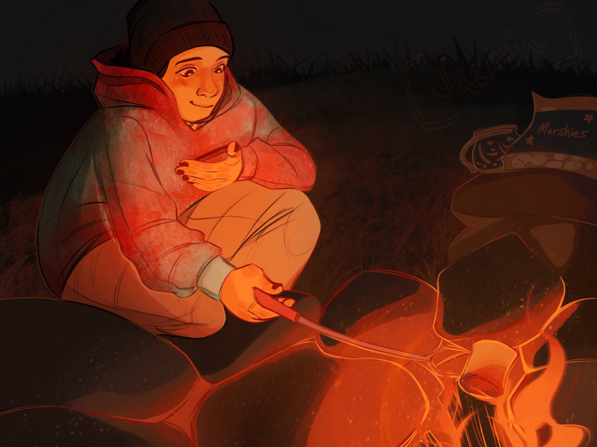 ItzJazzyJazzin's tweet image. Cozy 🔥#illustration #apstudio