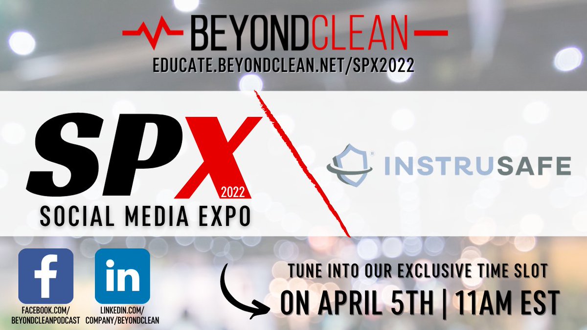 SummitMedical1's tweet photo. Join us at this year's #BeyondClean Virtual #SPX2022 Vendor Expo -- Sterile Processing's ONLY social media-based event on April 5 at 11 a.m. EST. Learn what  you need to #FightDirtyBetter. https://t.co/BNabS1XhyU

#SterileProcessing #InstruSafe #InstrumentProtectionTrays https://t.co/DH39QKc01b