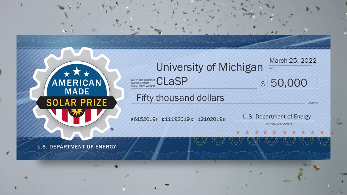 AMCprizes's tweet photo. UM ClasP Team from Ann Arbor, MI, is one of the #SolarForecasting Prize winners! The team developed a hybrid #solar #forecasting method using ground horizontal irradiance based on a recursive neural network. Learn more about their plan: https://t.co/VG9PCdrQJE https://t.co/e83y1tBo3g