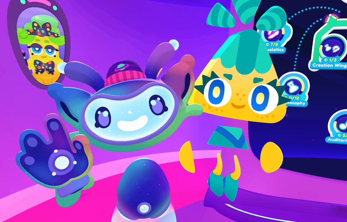 OwlchemyLabs's tweet photo. Happy Launch Day! 🎉

We’re going live on Twitch at 1pm CDT to stream @CosmoniousHigh all afternoon! Come hang out, ask questions, and help us save the school! 

📺: https://t.co/KrYhLqPzoK https://t.co/PVl1O2ruCn