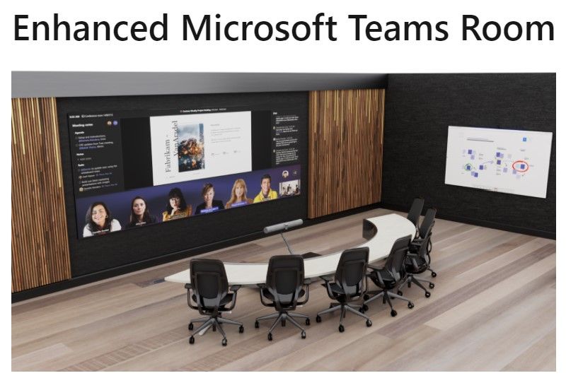 Visual_Displays's tweet photo. Have you read Microsoft's new Meeting room guidance for Teams document? 📝🧐

Visual Displays' Director Greg Jeffreys says it is essential reading > https://t.co/TSFIx8ID4H

#AVtweeps #MicrosoftTeams #TeamsRooms #AVIXA #AVstandards https://t.co/P7RxeX5Lke