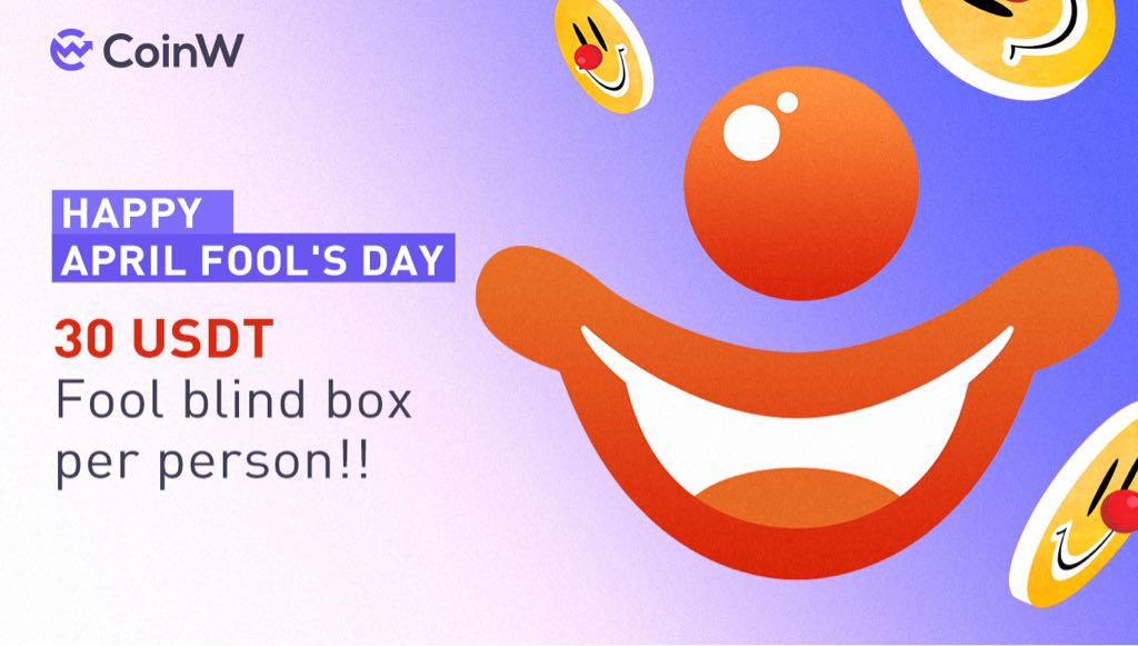 𝐆𝐈𝐕𝐄𝐀𝗪𝐀𝐘 𝐀𝐋𝐄𝐑𝐓!⁣⁠ 

🤪April Fool’s may be a day for pranks and trickery, but this giveaway is no joke!

✅Follow <a href="/Coinw_exchange/">jus773s71ng</a>
✅RT &amp; Tag 3 friends

🌟30-USDT Fool blind box per person!!
🌟5 winners will be announced

GOOD LUCK!

Join now: gleam.io/nvaFl/april-fo…