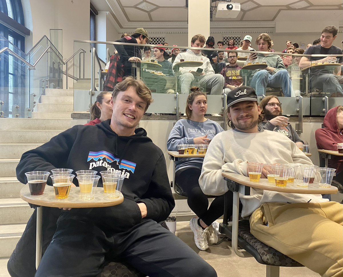 UncorkedISU's tweet photo. This Wednesday Lagers &amp; Wheat Beers On Tap Week#2 #HspM385 🍻 https://t.co/W5CXhF02Ri