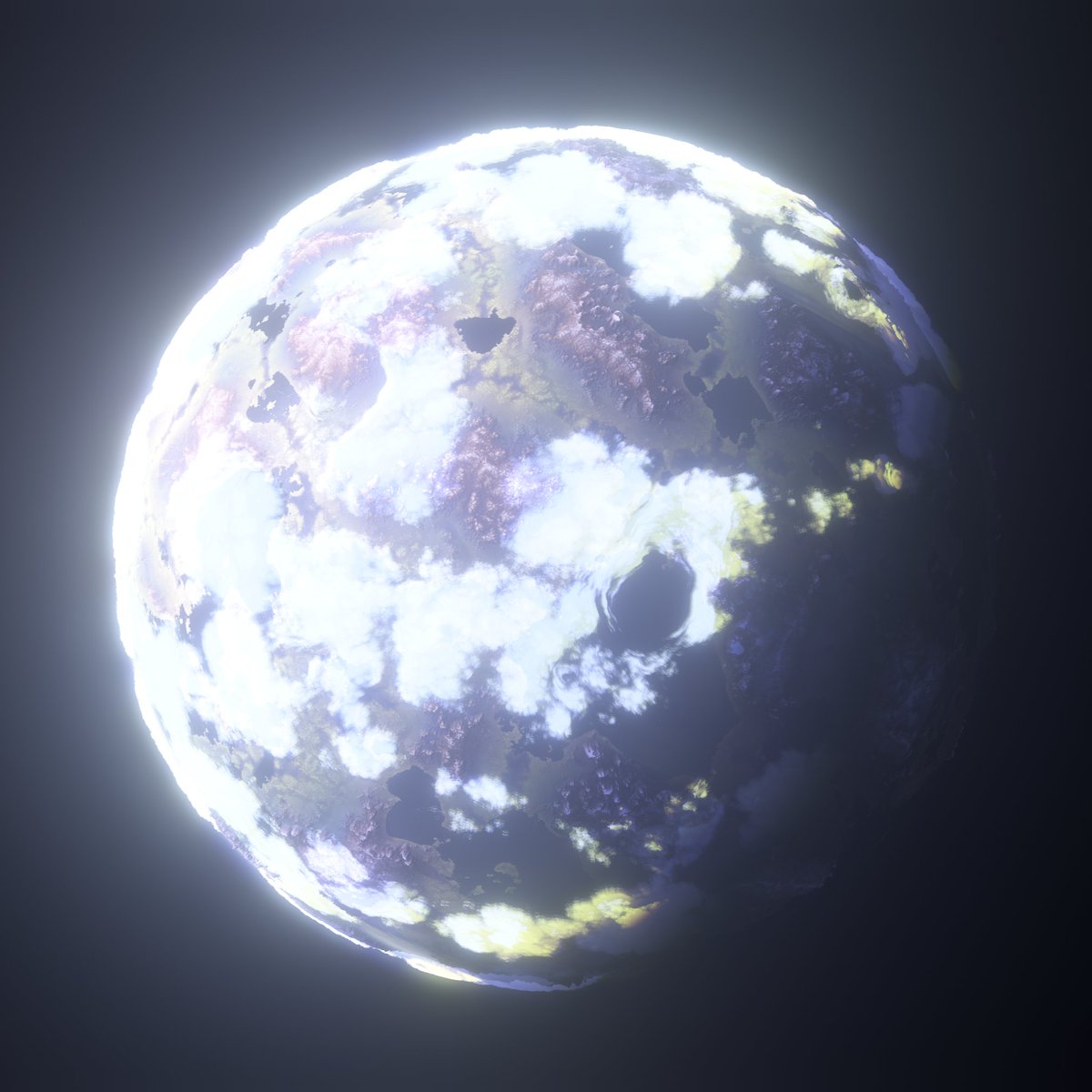 Astrare_Art's tweet photo. Introducing Agricola.
Swampy planet form #CelestialGems #CleanNFT #SpaceArt collection.
Animation & link below👇 https://t.co/93AAM1MOuO