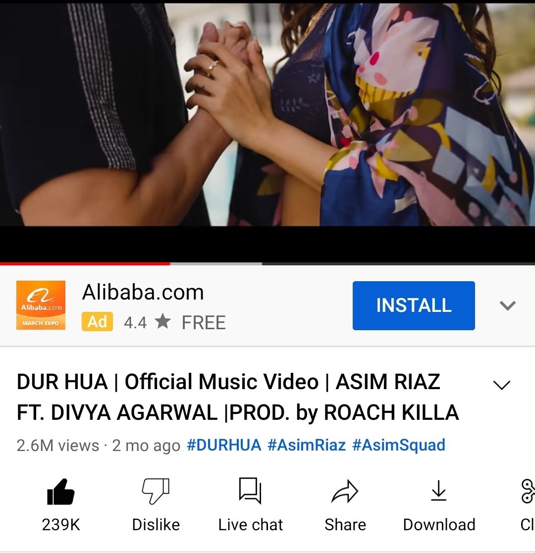 Saira__Asim's tweet photo. Streaming #AsimRiaz songs🤩

#PiyaRePiya 🤌❤️ 33M
#DurHua    🥲💔  2.6M
#AfsosKaroge 😊  49M
#JudaHojaye 😣  2M

#AsimSquad keep supporting our champ 🥰 https://t.co/qkWD0BlbRY