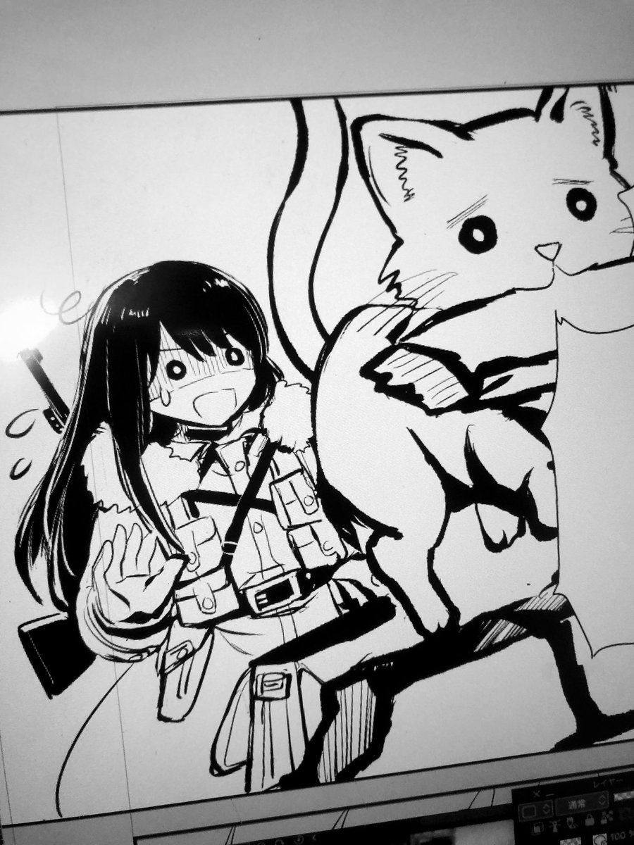 主人公めっちゃ可愛いわね…(本物のコミティア原稿です) 