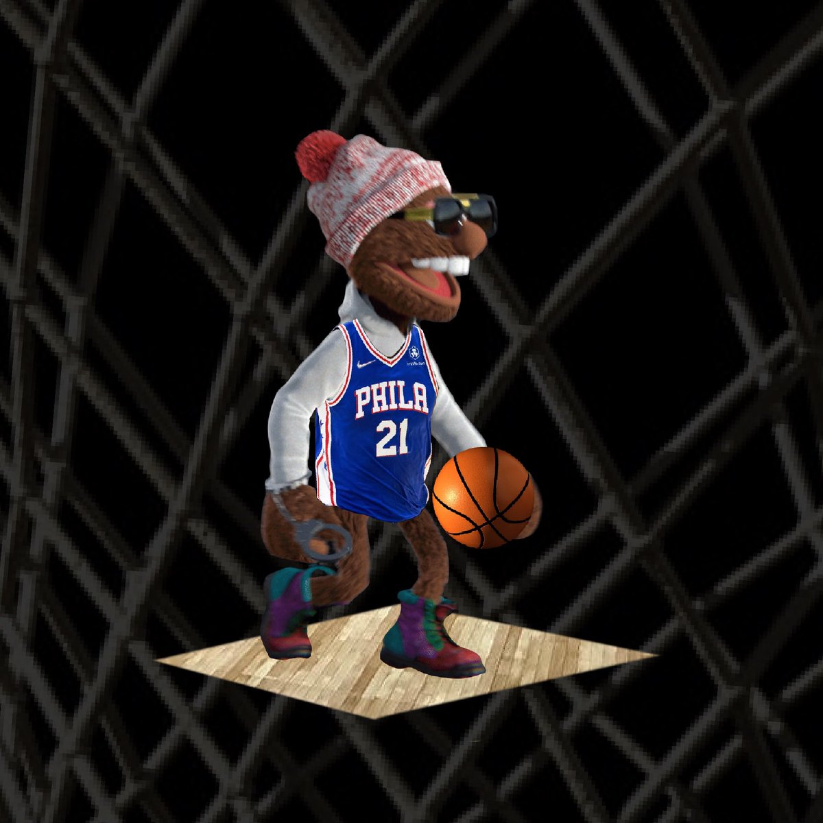 ejgoldstein's tweet image. Fuzzy Felons mint day! Here’s some fan art to celebrate #FuzzAldrin @fuzzyfelons