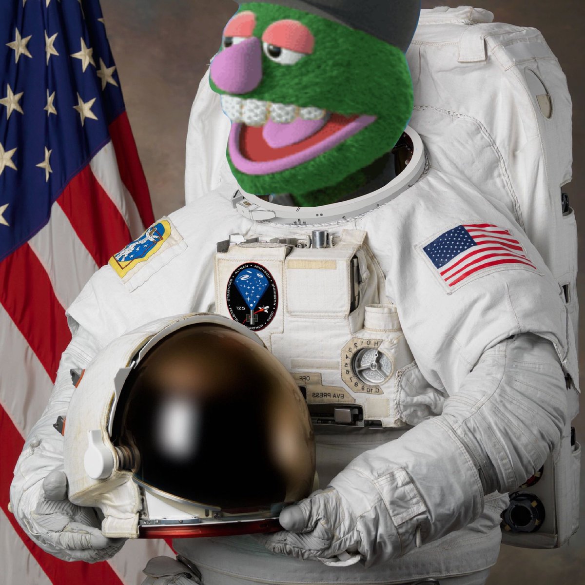 ejgoldstein's tweet image. Fuzzy Felons mint day! Here’s some fan art to celebrate #FuzzAldrin @fuzzyfelons