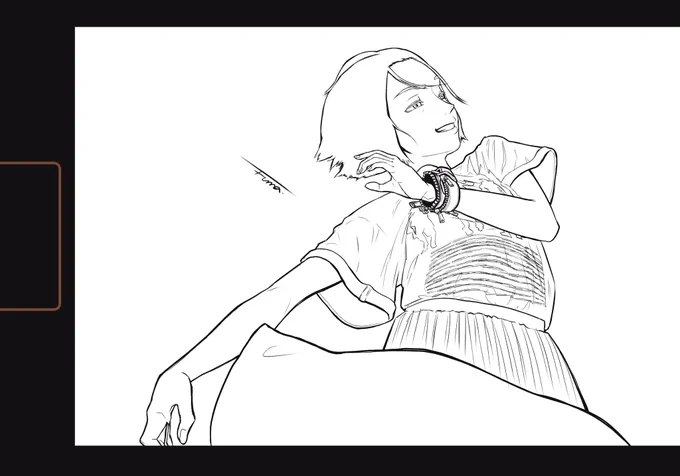 この平手も もう時期塗り進めます ✍️ 