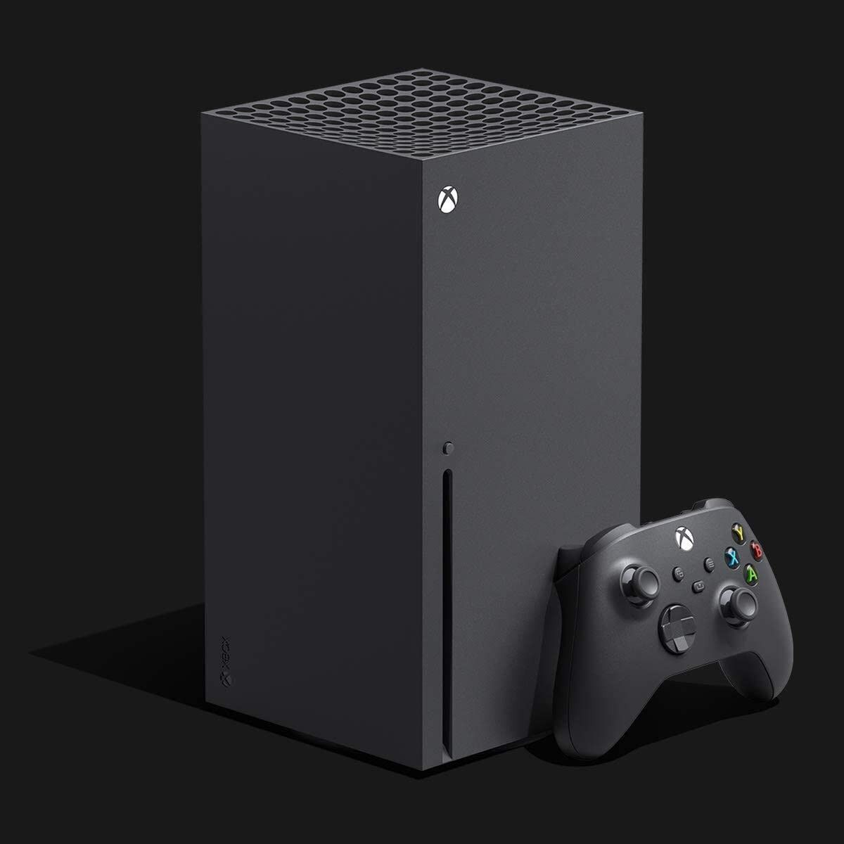 PCMag's tweet image. The Xbox Series X is back in stock at Amazon now! Buy it here: zdcs.link/DK6je