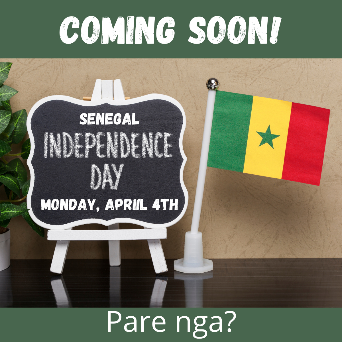 It's almost time to celebrate Senegal's Independence Day 2022
Are you ready?
Monday, April 4th
#independence #day #freedom #happyindependence #senegalindependence #senegal #dakar #africa