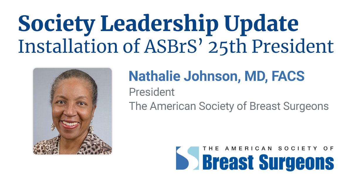 Dr. Nathalie Johnson Installed as the Society's 25th President. Congratulations! @nemtipi #ASBRS22