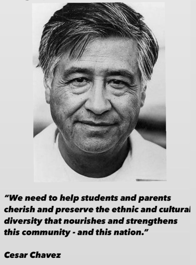 myshare13's tweet photo. Remembering #CesarChavez today and striving to follow his legacy everyday. ¡Sí se puede! #cesarchavez #bilingualed #dualimmersion #duallanguage #dle #equity #equality #criticalconsciousness #assetbasedteaching #bicultural #multicultural #maestras #maestros #maestrxs #teachers https://t.co/mKtCUYGwMw