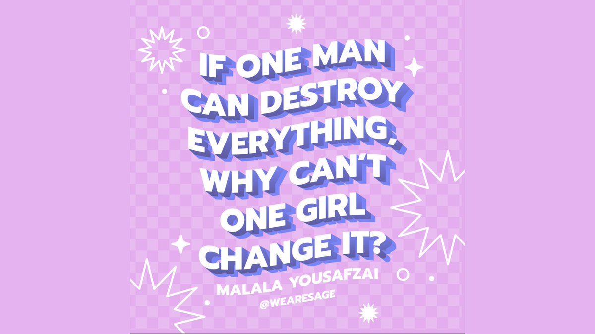 Keep changing the world, ladies. #WomensHistoryMonth