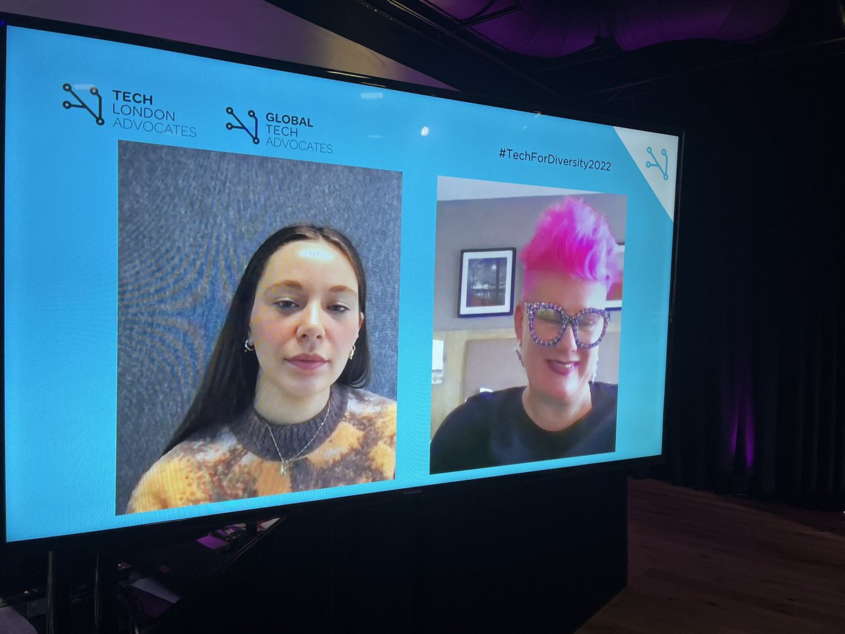 RussShaw1's tweet photo. Great panel session discussing emerging technologies with @GTA_quantum @PlexalCyber @aequaland @Workday @NetcentricHQ at #TechforDiversity2022 - @GlobalTechAdv @TechLondonAdv @HereEast @Plexalcity https://t.co/V4ua9l95YQ