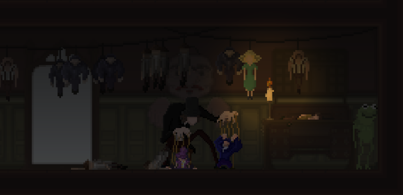 These are two of Rolando´s otherworldy patrons, they grant him supernatural powers but they don´t seem to ask for anything in exchange...
Which one do you like the most?

...
#indiedev #IndieGameDev #madewithunity #unity2d #pixelart #gamedev #gamedesign #Videogame #indiegames