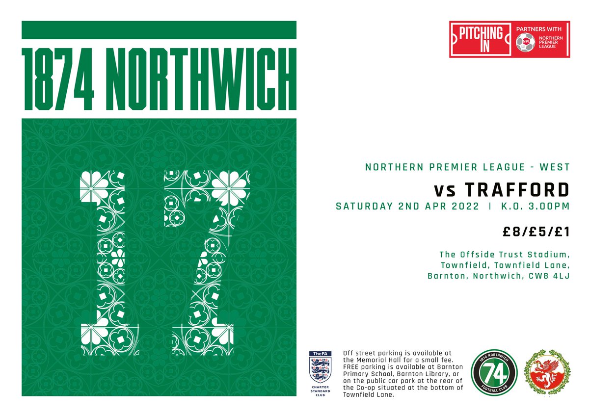 1874Northwich's tweet image. 1874 BACK AT TOWNFIELD 🎉🎉