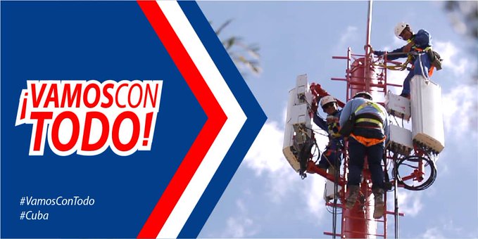 LidiaHid's tweet photo. #VamosConTodo en el empeño de superarnos, sorteando dificultades. Pusimos en servicio nueva Radiobase en Amancio TV. La infraestructura crece. Son grandes inversiones que sortean los obstáculos de un recrudecido bloqueo. #Cuba por la Transformacion Digital https://t.co/qQfnTd923l