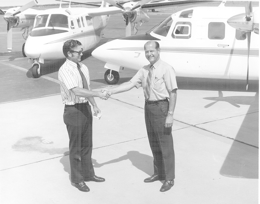 Twin Commanders selling off the lot from way back when. They’re still selling hot. #tbt #TwinCommander #commanders #aviationmarket #airplanes #throwbackthursday