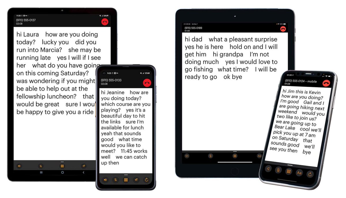 Hamilton CapTel tweet media
