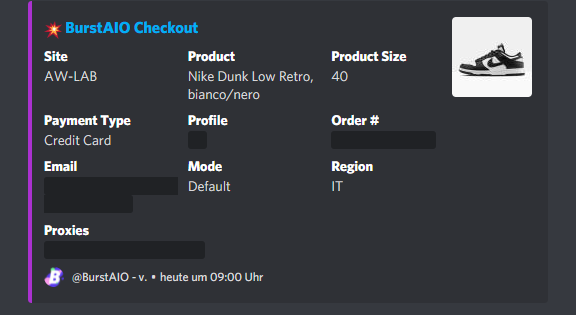 yesterday 7 mids, today only 1 dunk hopefully go through 
sl0ts for <a href="/astral_aco/">Astral ACO</a>
<a href="/BurstAIO/">BurstAIO</a>
<a href="/BurstSuccess/">BurstAIO Kitchen</a>
<a href="/guavaproxies/">Guava Proxies</a>
<a href="/GoatifyIO/">GOATIFY</a>