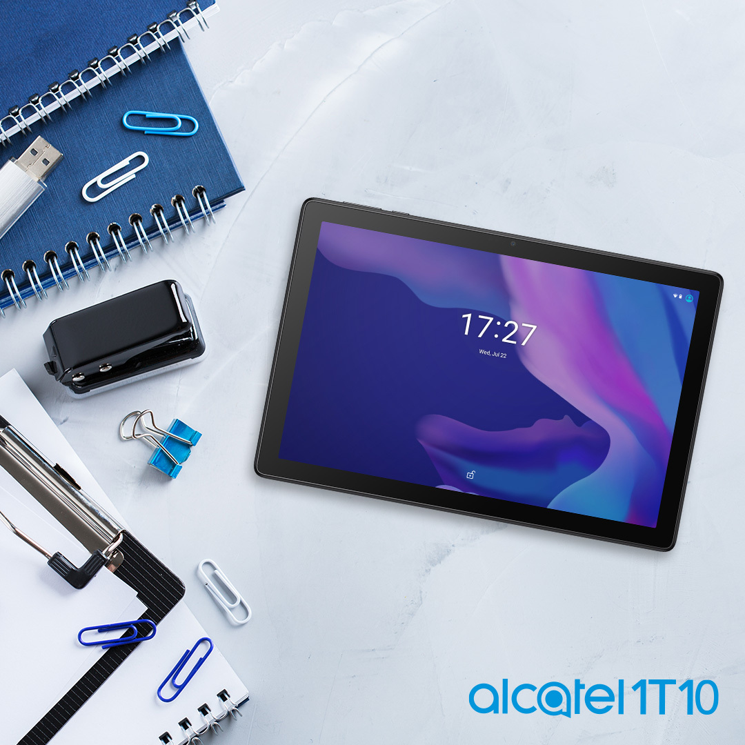 alcatelmobileIR's tweet photo. Do you know a student who could do with a new tablet? The Alcatel 1T10 is the perfect tablet for work and play. With built-in Google Assistant, dual speakers, and a large 10-inch screen, you can't go wrong for €105. Check it out over @harveynormanIE here: https://t.co/fukD3HHtVd https://t.co/l5aZ7Ld8dO