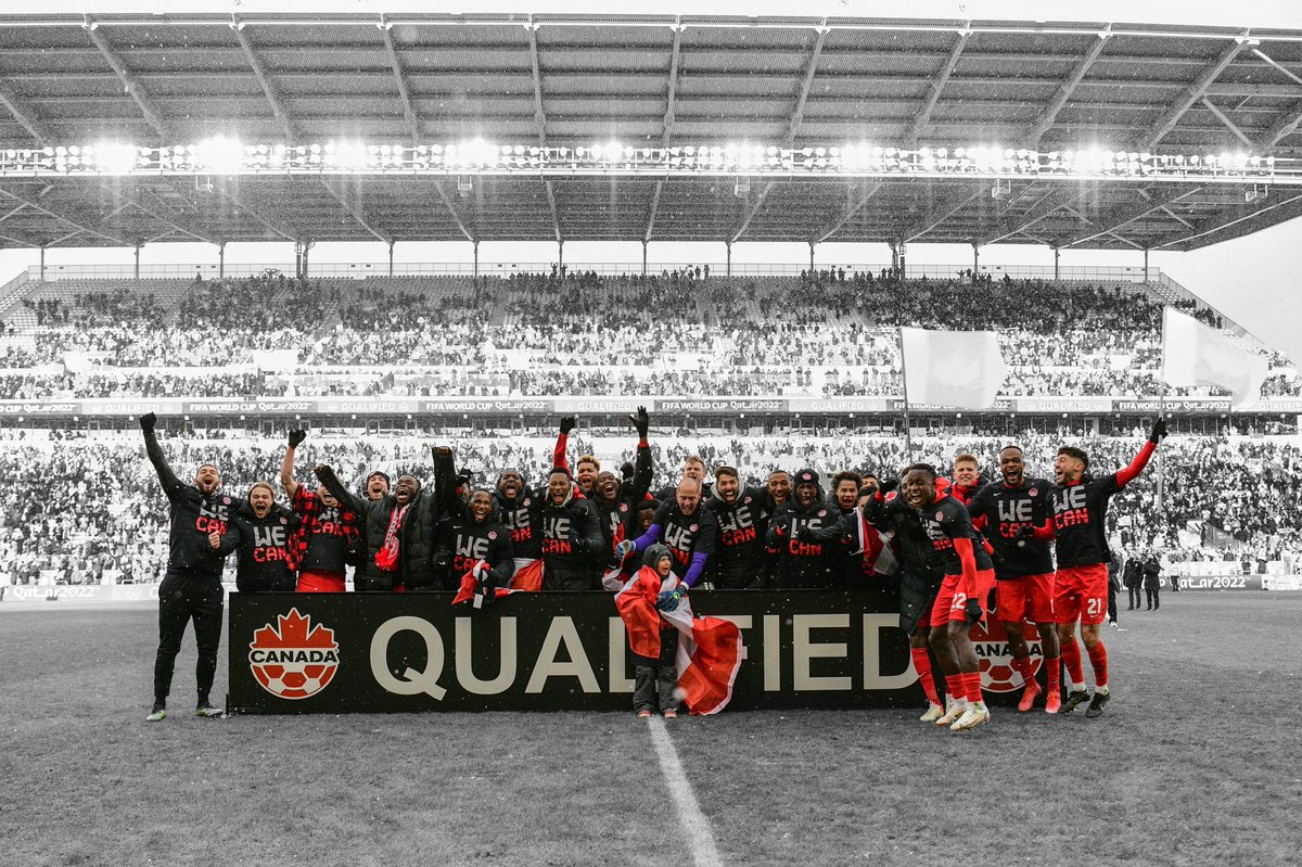 jasondevos's tweet photo. Hard to put into words what this journey has meant to me. A lifelong dream, 36 years in the making. Honoured to be part of this group of men and women. None of this happens without the vision &amp; leadership of @coachherdman. Thank you for everything, Gaffer! Nihil timendum est 🇨🇦 https://t.co/tMYgKi6yU7