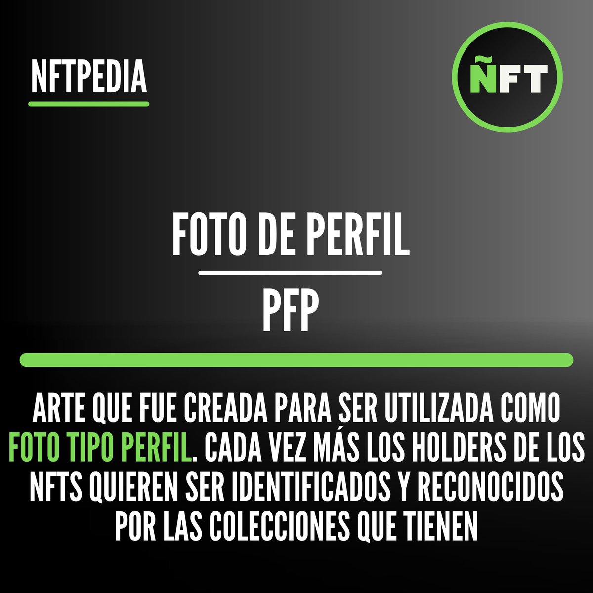 cerebroweb3's tweet photo. Palabra #4: PFP/ Foto de Perfil
Arte que fue creada para ser utilizada como foto tipo perfil. Cada vez más los holders de los NFTS quieren ser identificados y reconocidos por las colecciones que tienen en sus carteras.
@mauricioostos
#nftpedia #ñftpodcastenespanol #nfts #PFP https://t.co/5CsweqZxd9
