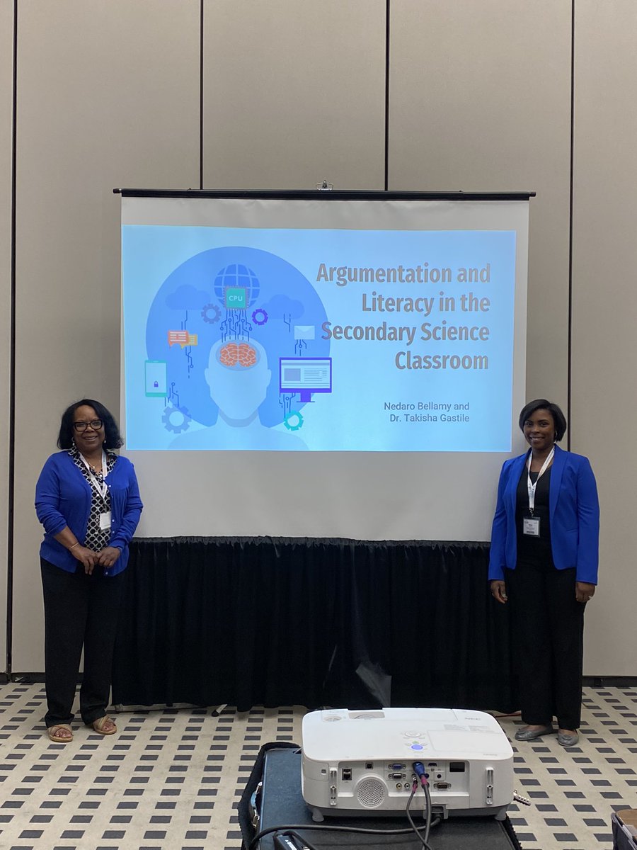 What a great presentation session today at NSTA. @BellamyNedaro