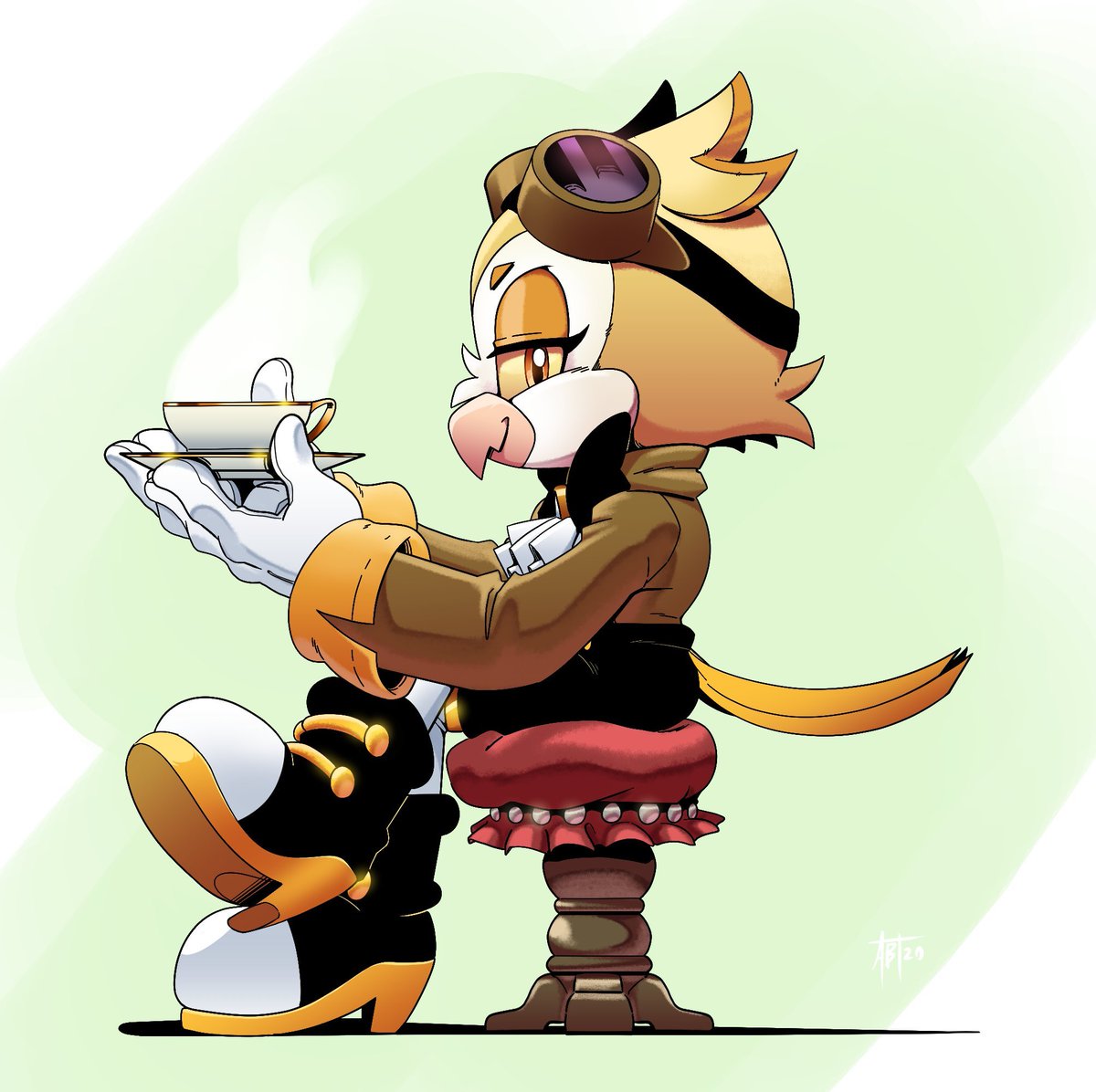 AdamBryceThomas's tweet image. It's that time again:
#COMMISSIONSOPEN (open!). In all caps.
Translators note: This means that the artist is currently accepting five (5!) commissions.
First come first serve. Single/double character + action (fun!). Send full request w/ description in DM's. I will write back.