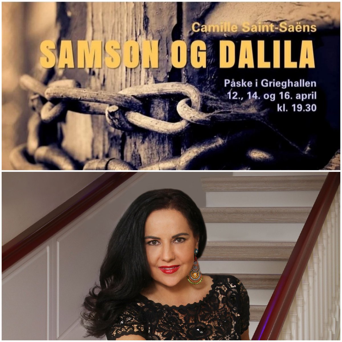 Finally on the way to Bergen/ Norway for Samson and Delilah