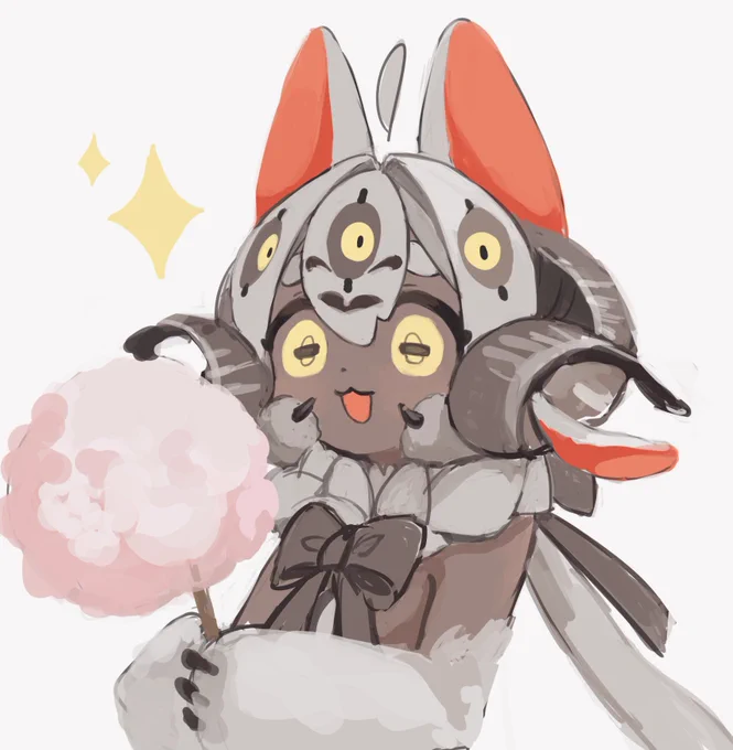 天使さんからわたあめもらいました!ありがとうございます☁️🍬 