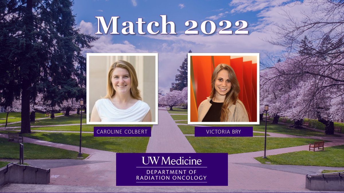 UW MedPhys Residency (@uwmedphysres) on Twitter photo We are thrilled to announce the newest members of the <a href="/UWRadOnc/">University of Washington Radiation Oncology</a> Medical Physics team: Caroline Colbert (<a href="/caroline_c_94/">Caroline Colbert</a>) and Victoria Bry (<a href="/VictoriaNoelleB/">Victoria Bry, PhD</a>)! Congratulations on your #MedPhysMatch and welcome to Seattle! We are thrilled to announce the newest members of the <a href="/UWRadOnc/">University of Washington Radiation Oncology</a> Medical Physics team: Caroline Colbert (<a href="/caroline_c_94/">Caroline Colbert</a>) and Victoria Bry (<a href="/VictoriaNoelleB/">Victoria Bry, PhD</a>)! Congratulations on your #MedPhysMatch and welcome to Seattle!