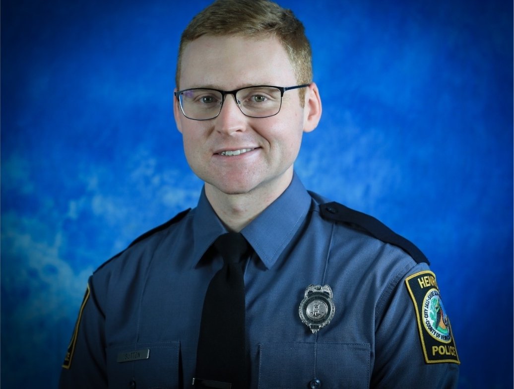 The Virginia Law Enforcement Sheriffs offers heart felt condolences to the family, coworkers and friends of Henrico County Police Officer Trey Marshall Sutton, 24, who was killed following a three-vehicle crash that occurred Wednesday night.