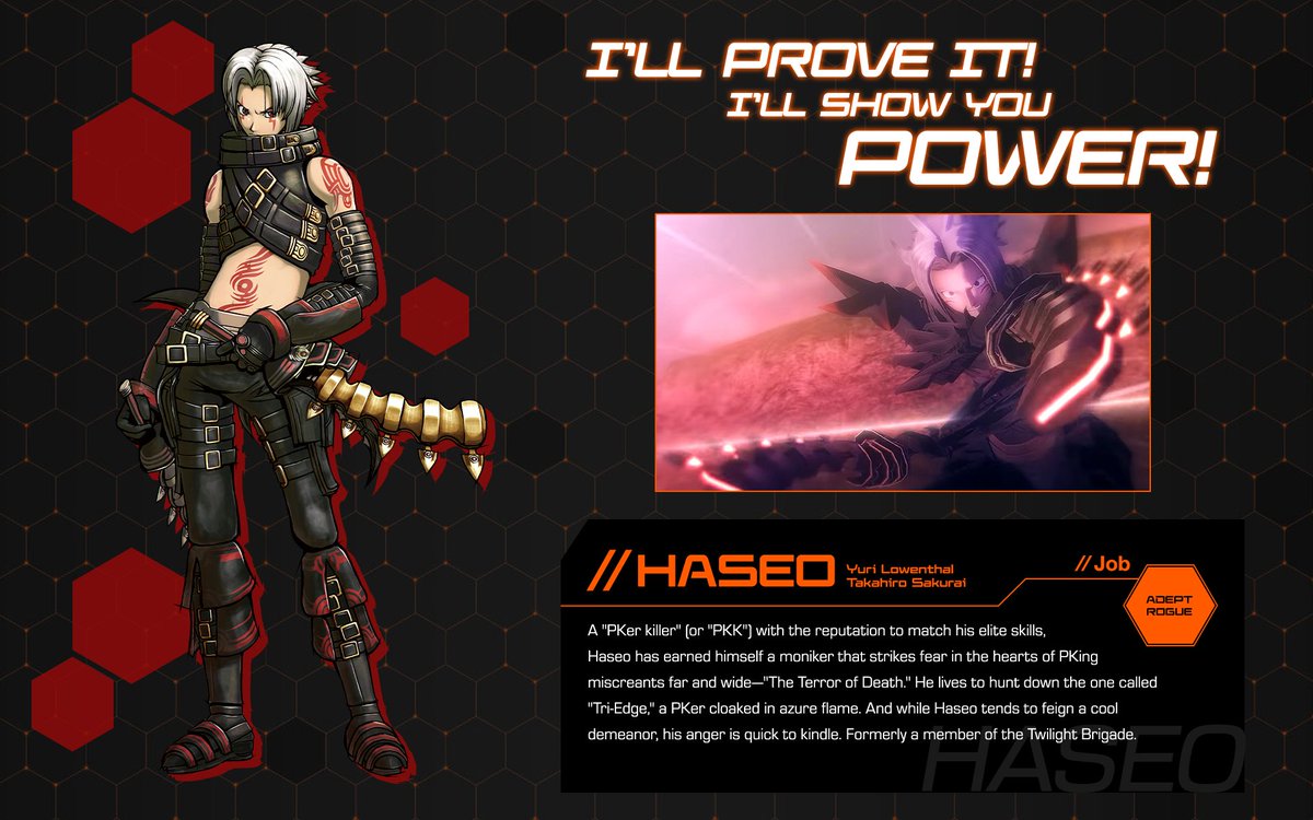 Bandai Namco US (@bandainamcous) on Twitter photo Welcome to the world of #dothackGU and get to know our protagonist Haseo!
Log in to "The World" of .hack//G.U. on the Nintendo Switch. Order: spr.ly/6012KQgOy Welcome to the world of #dothackGU and get to know our protagonist Haseo!
Log in to "The World" of .hack//G.U. on the Nintendo Switch. Order: spr.ly/6012KQgOy