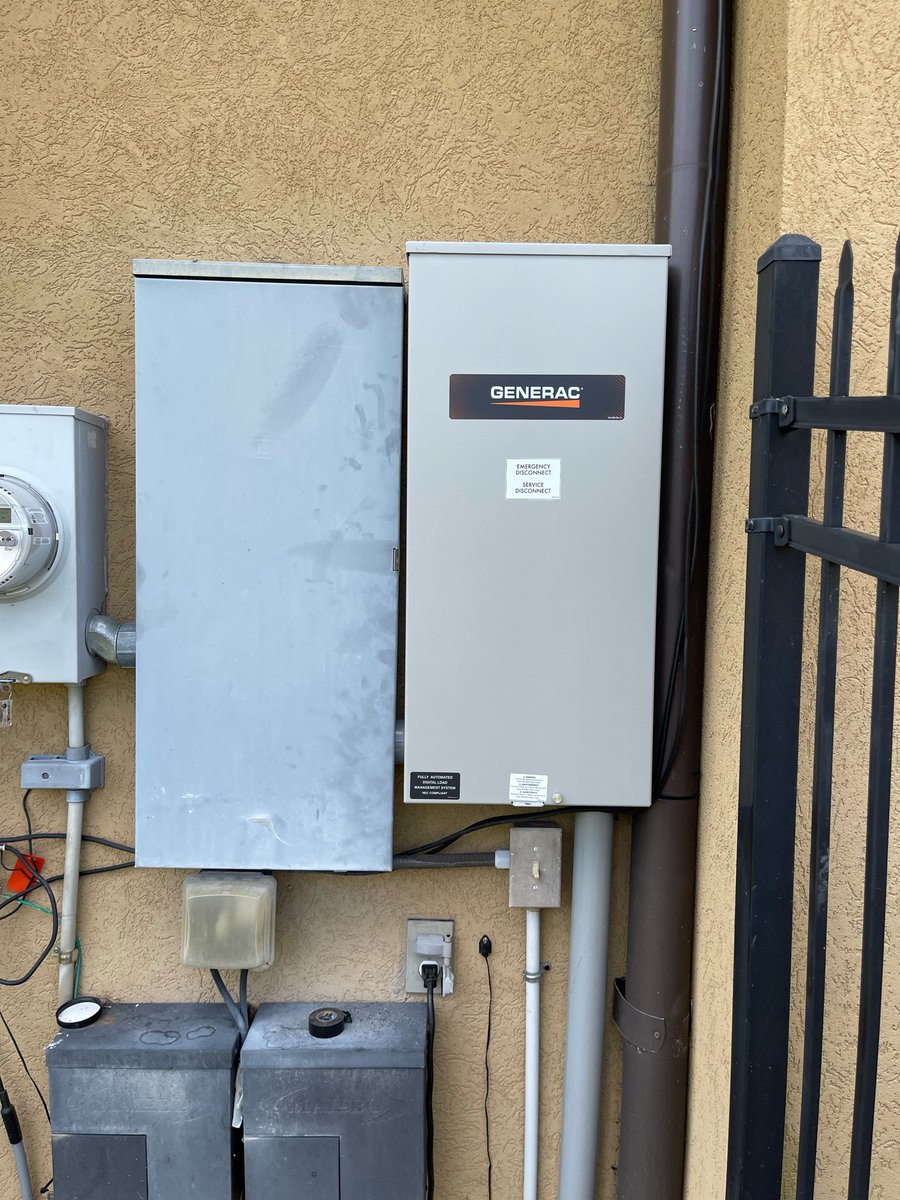 ForestAirLLCLa's tweet photo. We are helping our customers be prepared and comfortable no matter what the weather throws at us. Another happy #generator customer!!  Call us today for your estimate 985-651-5968. #generatorinstallation https://t.co/P5HBpTw9hp