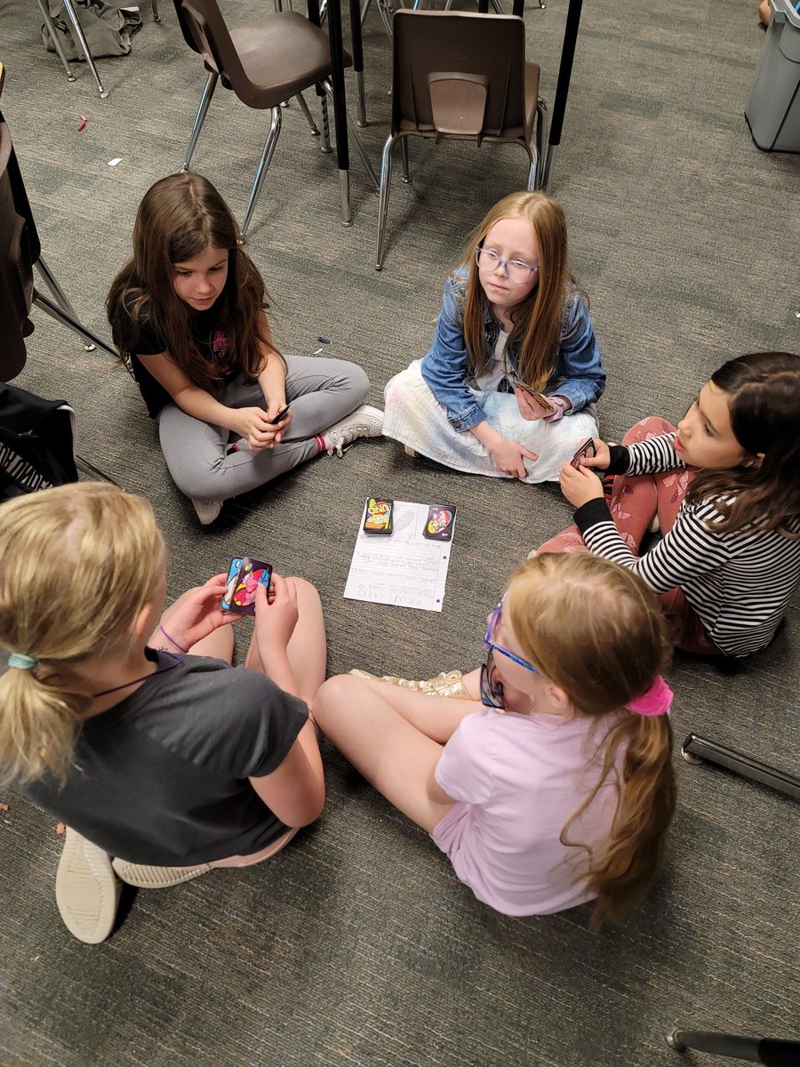 Procedural Text at it's best! Students changed the rules to common games to see if their procedures made sense with some friends. #GameTime