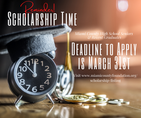 MiamiCoFound's tweet photo. Today's the day! Local high school seniors and post-high school students, get those electronic apps in by midnight, 3/31/22: https://t.co/wNsnPS4AIx https://t.co/YIqzXizeVj