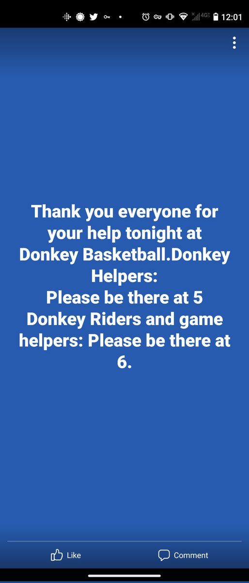 CV FFA Members, please help clean up afterwards too.