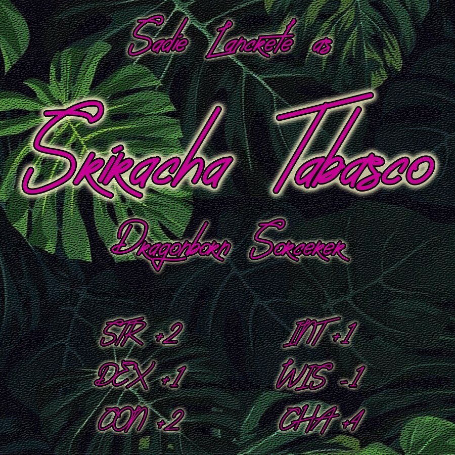 Meet “Sugar &amp; Spice,” our heroes for part one of Daring Duos: Heart &amp; Soul! Twonight they take two the jungle two search for a long lost place before it’s two late! Did we make it clear enough this is 2-player #DnD? Twone in on Twitch.tv at 7pm C