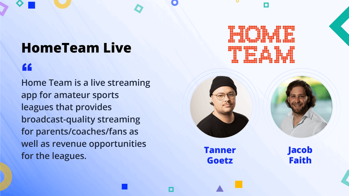 growthx's tweet photo. Welcoming Tanner Goetz and Jacob Faith of @HomeTeam_Live to The Revenue Accelerator! https://t.co/3ZjuNsYuoJ
