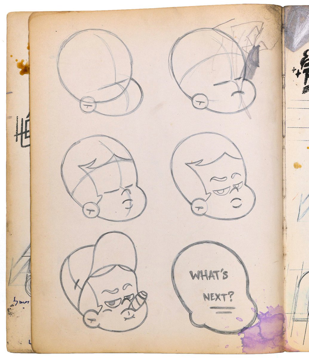 GM #NFTCommunity ☀️

This is how our m8 <a href="/HentitanProd/">Hentitan</a> started his creative process to draw mofo archetypes for our #NFTProject ✏️

Next time, we'll show you how hand-drawn sketches can be used to create a generative #NFTCollection.

Want to see more hit the 🔁 buttons !