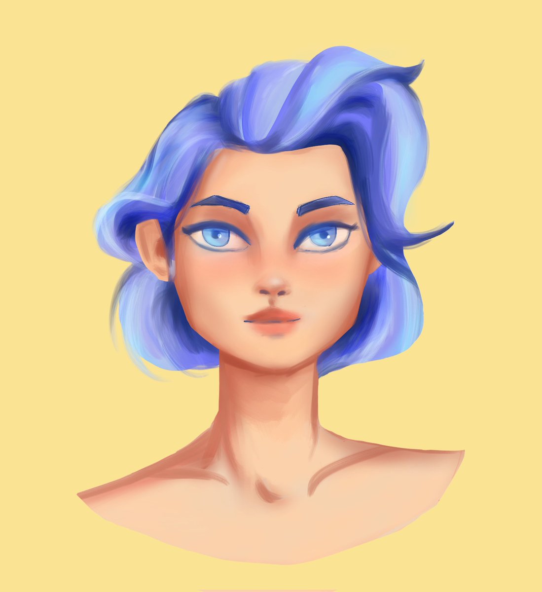 angeliqard's tweet photo. Azure ✨💙 Digital art hair study
.
#digitalartwork #digitaldrawing #digitalpainting #digitalillustration #digitalart #blue #ArtistOnTwitter #art
#digitalart https://t.co/FSp6LWRyPb