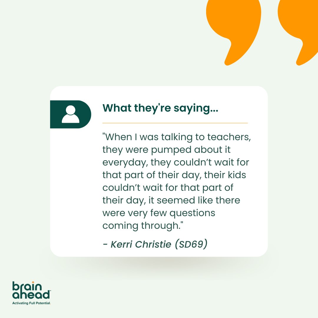 The BrainAhead program works and better yet, kids and teachers are excited about it! Sign up for a free 30-day trial today: hubs.la/Q016NWbH0 #edtech #elearning #edtechbridge #elemeducation #kidsdeserveit #brainactivation