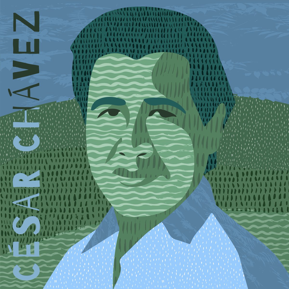 César Chávez left a legacy as an environmentalist, educator and civil rights leader. He was awarded the Presidential Medal of Freedom posthumously in 1994 and in 2014, President Barack Obama declared March 31st a national holiday to commemorate his legacy. bit.ly/3DrOuWp