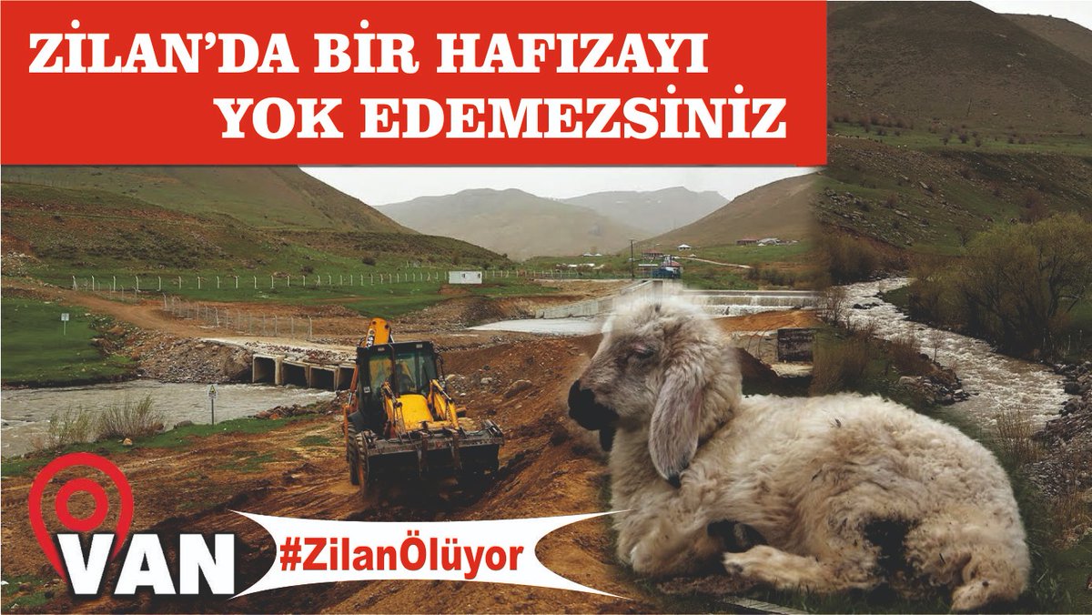 #ZilanÖlüyor Vadi ekosistemi bu talan projeleriyle geri dönülmez yıkıma uğratılmaktadır. 
On binlerce insanın yurdu olan vadide yoğun şekilde hayvancılık yapılmakta ve çok kaliteli bal üretimi olmaktadır.
<a href="/Muazzezorhn/">Muazzez ORHAN</a> <a href="/muratsarisac/">Murat Sarısaç</a> <a href="/TayipTemel/">Tayip Temel</a> <a href="/SezaiTemelli/">Sezai Temelli</a>
<a href="/tcvanvaliligi/">T.C. Van Valiliği 🇹🇷</a>