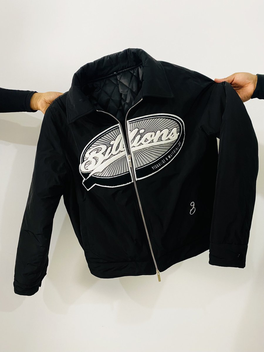 SORRY 4 THE WAIT 

COACH JACKET OUT NOW 🖤

billionslondon.co.uk